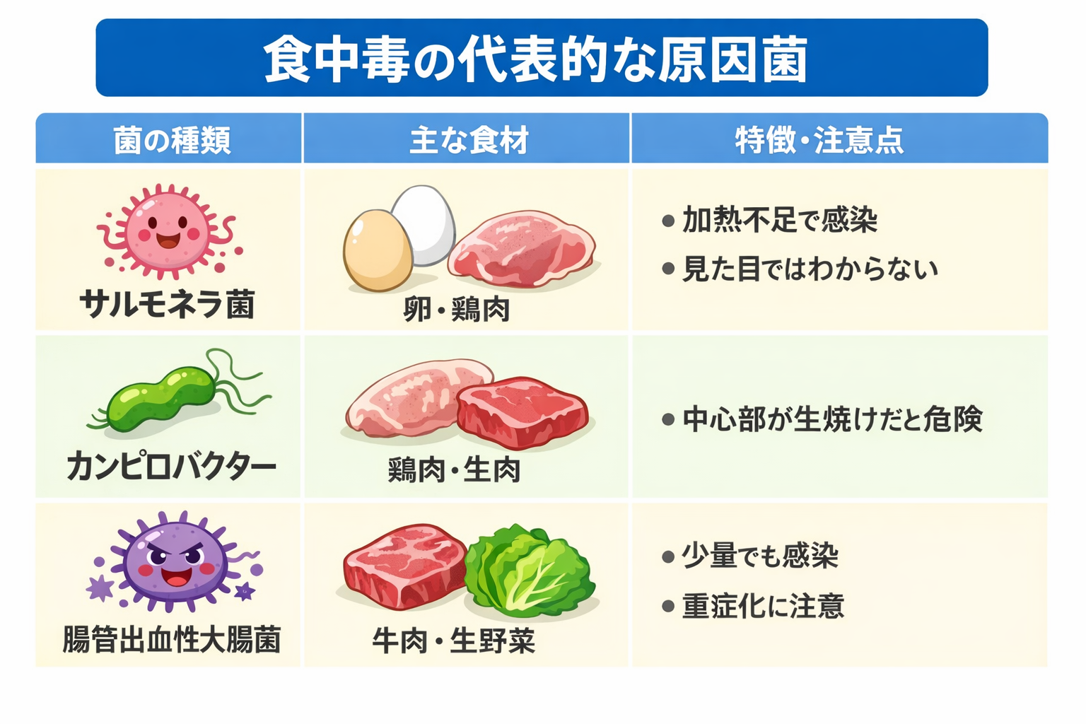 食中毒から子どもを守る!家庭で今日からできる7つの対策【保育園調理員が解説】 - よしみけの日記
